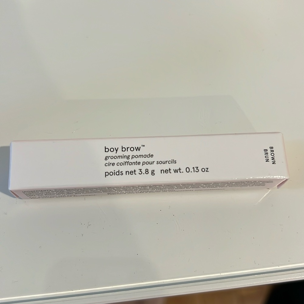 Boy brow brown glossier